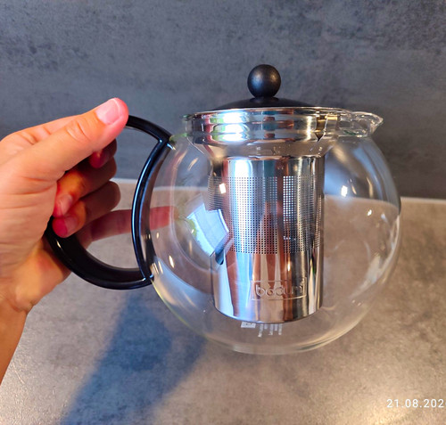 Bodum glas teekanne mit - glas-teekanne,